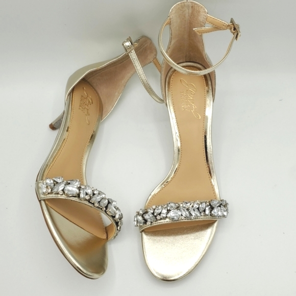 Badgley Mischka Jewel, Dash heels, NWOB - Picture 2 of 10